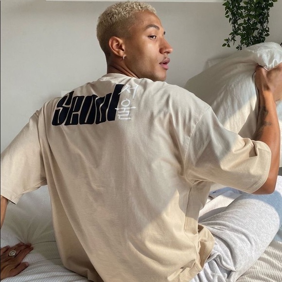 ASOS Boxy-fit “Seoul” t-shirt - Picture 1 of 4